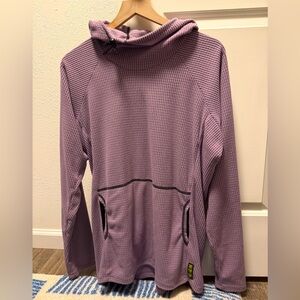 Melanzana Lavender Knit Hoodie